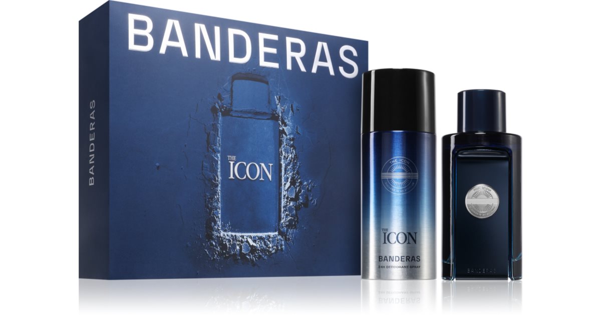 Banderas The Icon gift box set for men