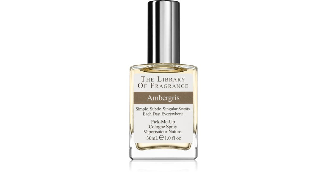 The Library of Fragrance ماء كولونيا العنبر للجنسين 30 مل