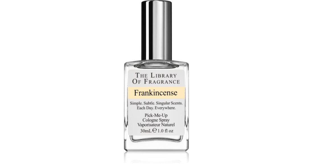 The Library of Fragrance Eau de Cologne Encens unisexe 30 ml