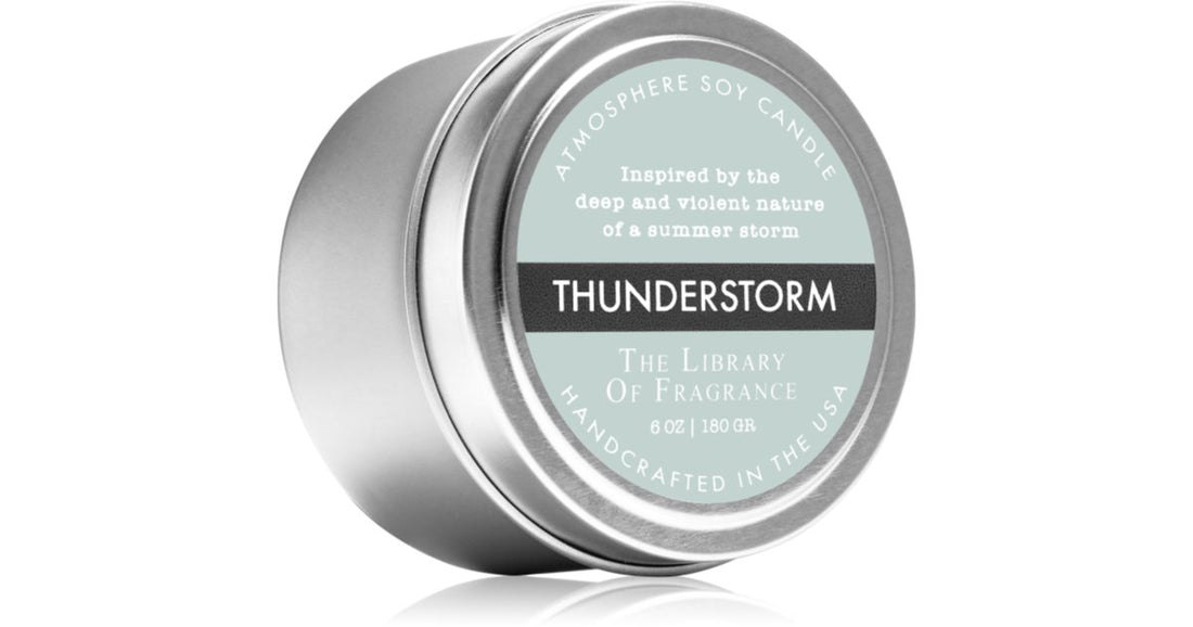 The Library of Fragrance Vonná svíčka Thunderstorm 180 g