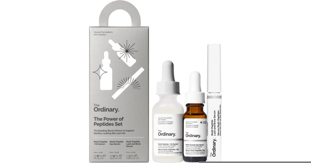 The Ordinary Set The Power of Peptides