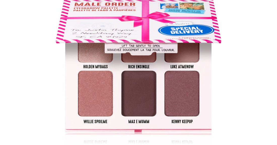 theBalm Male Order® פלטת צלליות למשלוח מיוחד 13.2 גרם