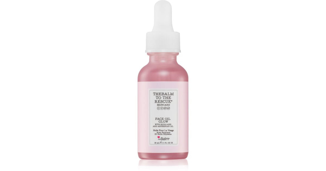 theBalm To The Rescue® Glow Styrkende og lysende olje for perfekt hud 30ml