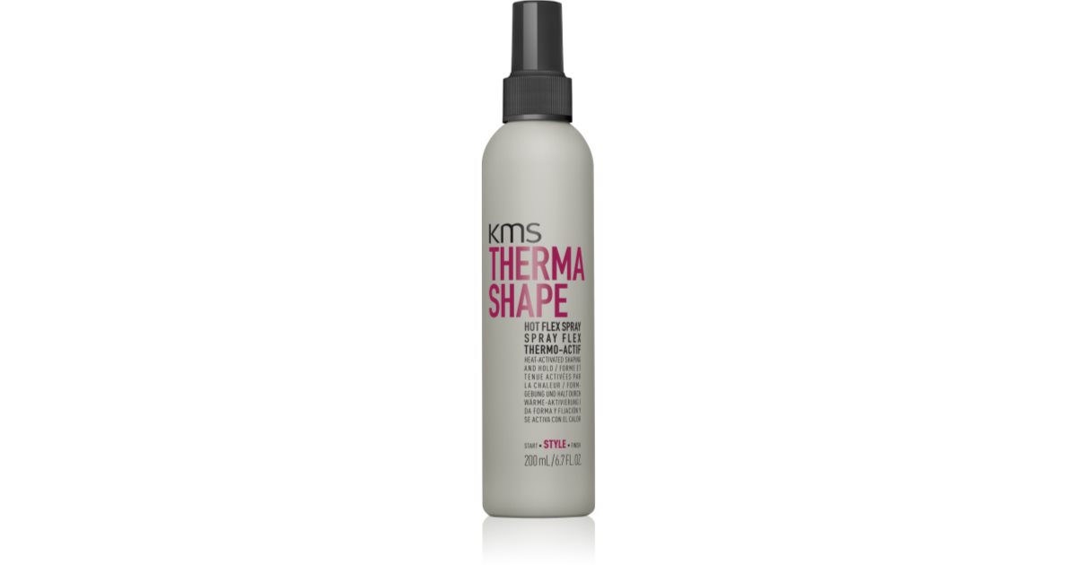 KMS Thermashape Hot Flex spray per capelli: termoprotezione 200 ml