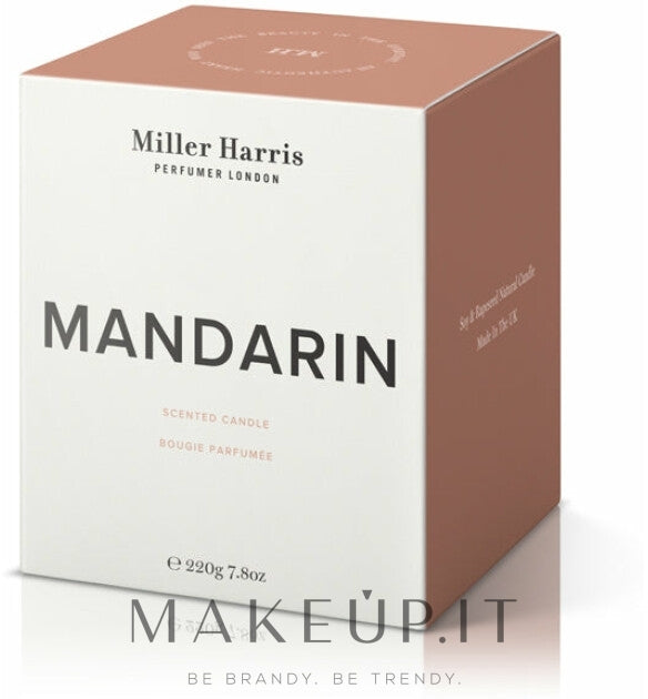 Candela profumata Miller Harris Mandarin Scented Candle 220 g