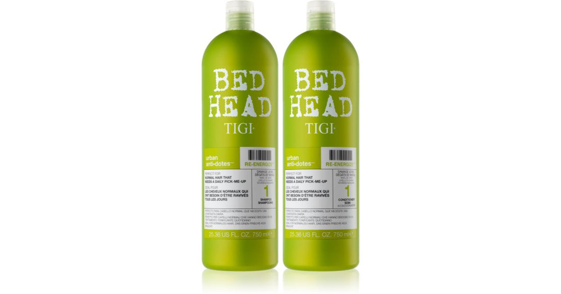 TIGI Cama Head Pacote de valor Urban Antidotes Re-energize (para cabelos normais) para mulheres