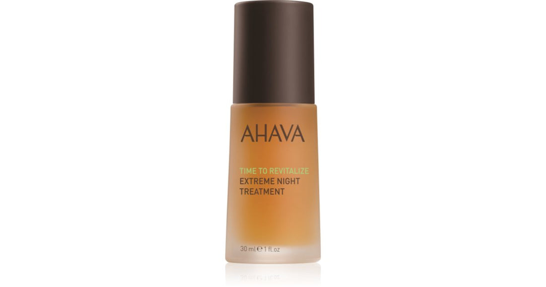 AHAVA Time To Revitalize trattamento notte ringiovanente antirughe 30 ml