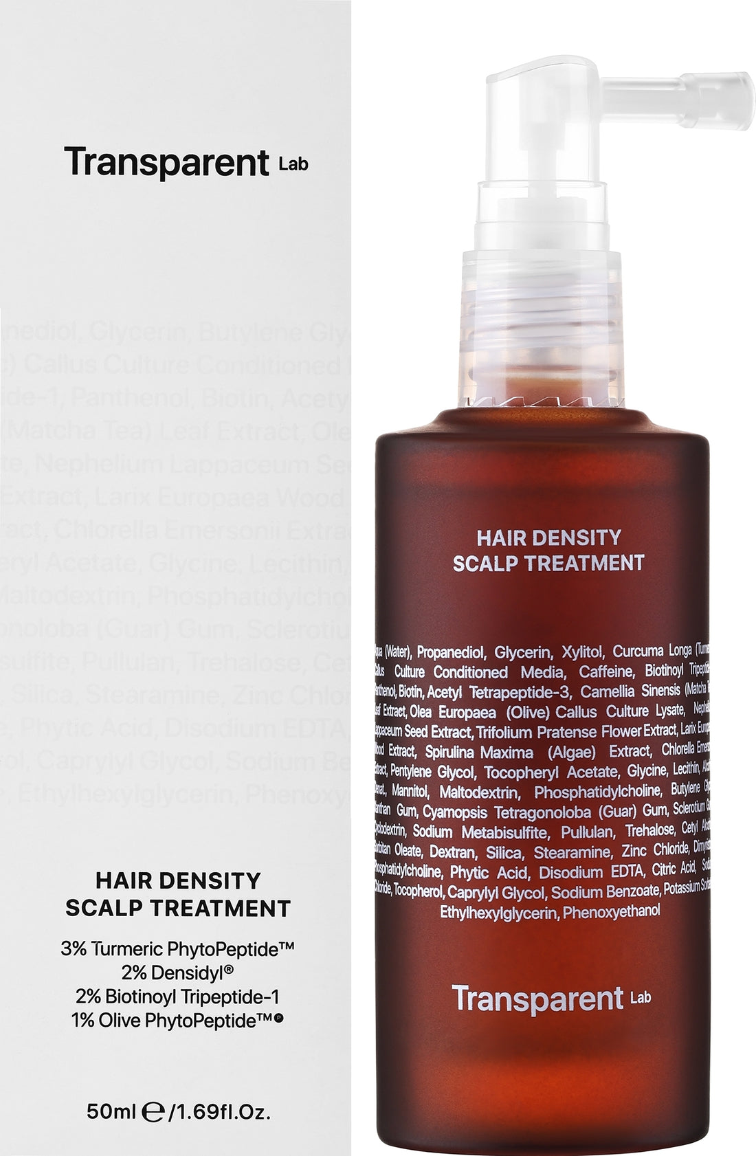 Transparent Lab Hair Density Scalp Treatment — siero trattamento cuoio capelluto 50 ml
