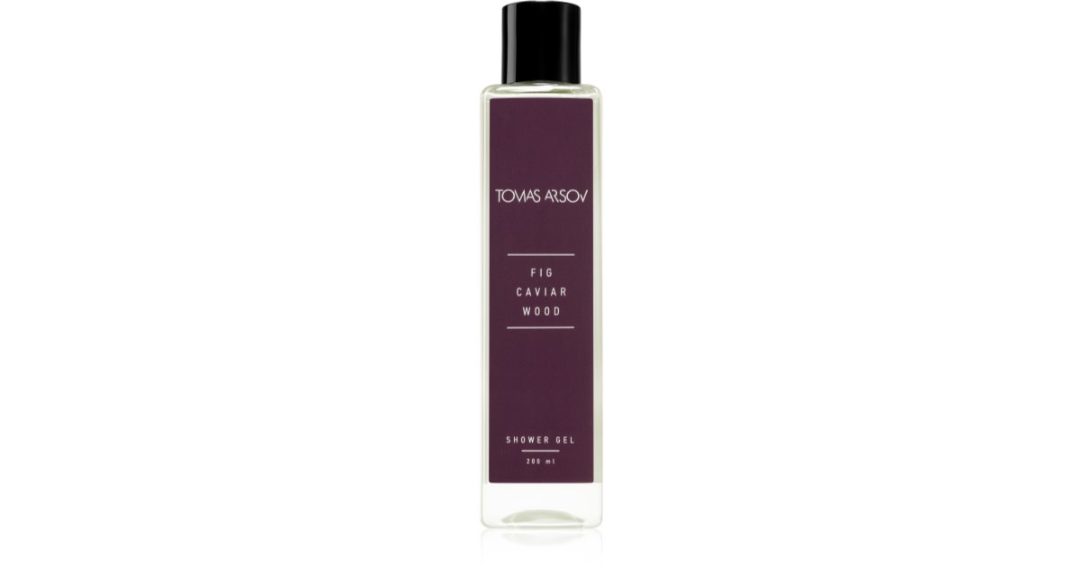 Tomas Arsov Fig Caviar Wood energigivende dusjgelé 200 ml