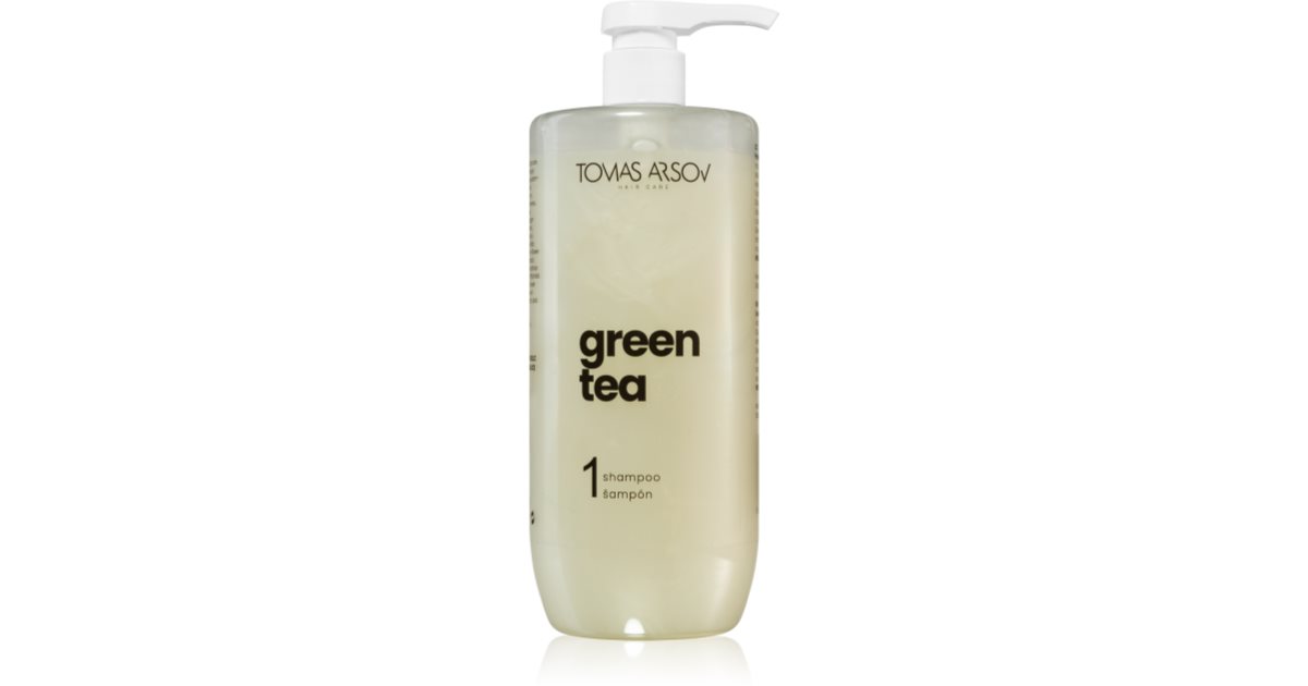 Tomas Arsov Green Tea Feuchtigkeitsshampoo mit grünem Tee 1000 ml