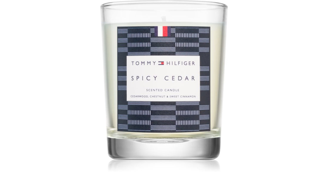 Tommy Hilfiger Home Collection Spicy Cedar 180g kynttilä