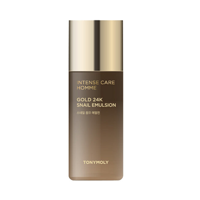 Tony moly Emulsione per la pelle Intense Care Homme Gold 24K Snail 130 ml