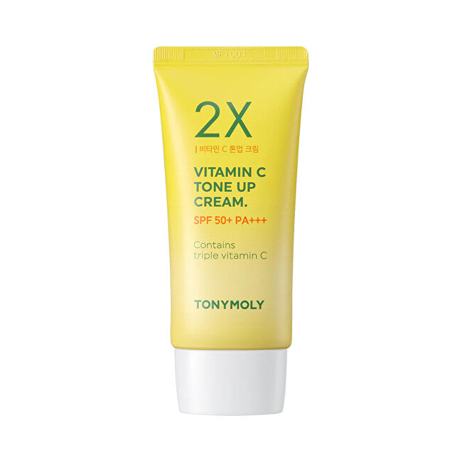 Tony moly Crema illuminante per la pelle SPF 50+ 2X Vitamina C (Tone Up) 50 ml