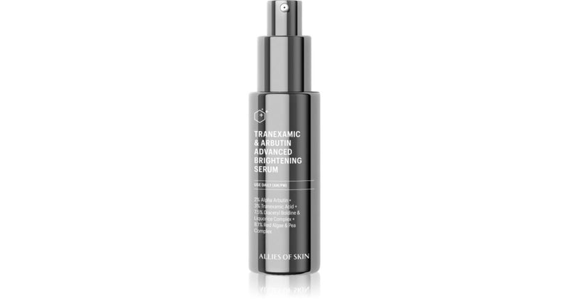 Allies of Skin Tranexamic & Arbutin Advanced Brightening Serum Contra Imperfeições da Pele 30ml