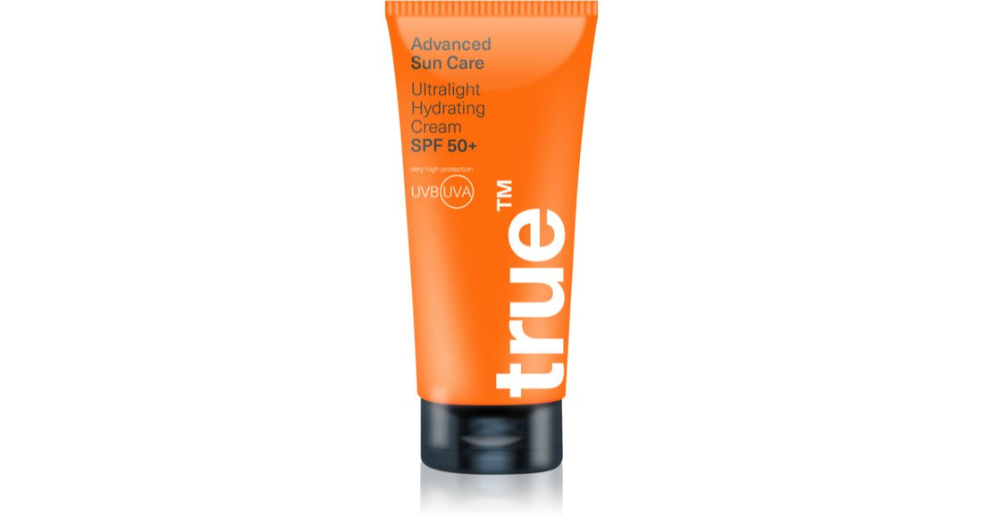 true men skin care Sun Care Ultralight SPF 50+ crème hydratante yeux SPF 50+ 50 ml