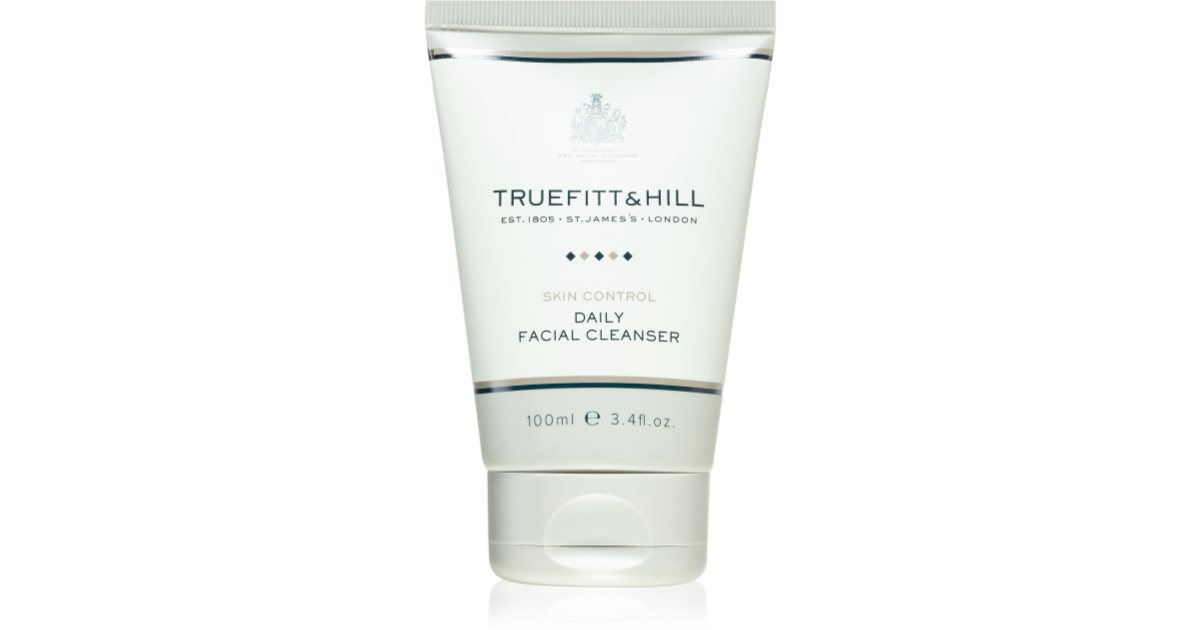 Truefitt &amp;Hill Skin Control skånsom rensekrem for menn 100 ml