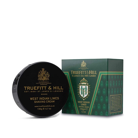 Truefitt &amp; Hill West Indian Limes Rasiercreme Schale 190g