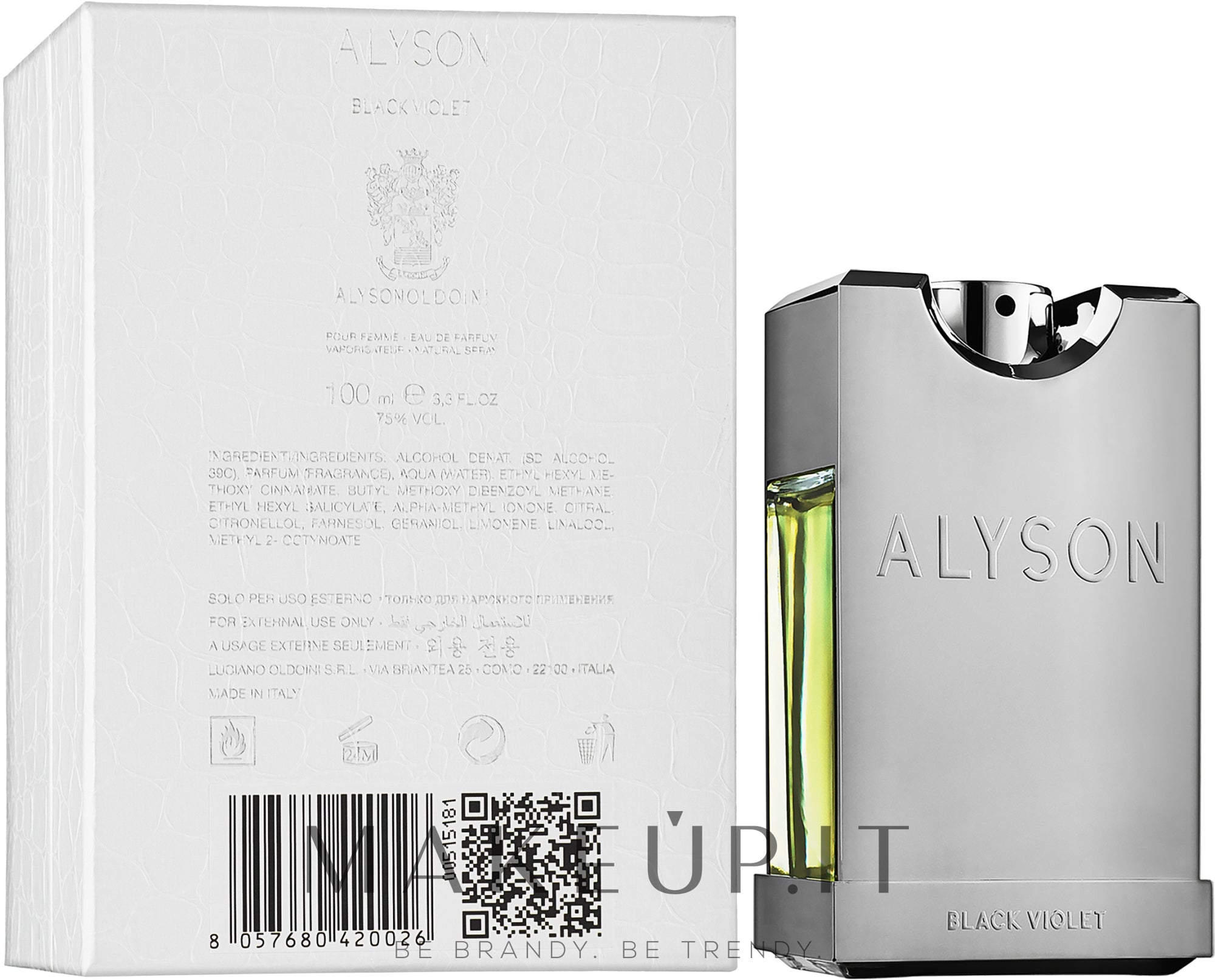 Alyson Oldoini Black Violet Eau de Parfum 100 ml