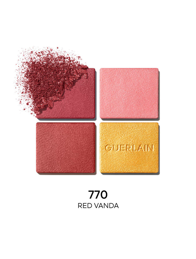 Guerlain Ombretto G Quad 770 Rosso Vanda 6 g — Palette Ombretti