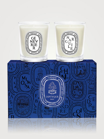 Diptyque Narguilè &amp; Genévrier 2 x 70 g — Set Candele Profumate