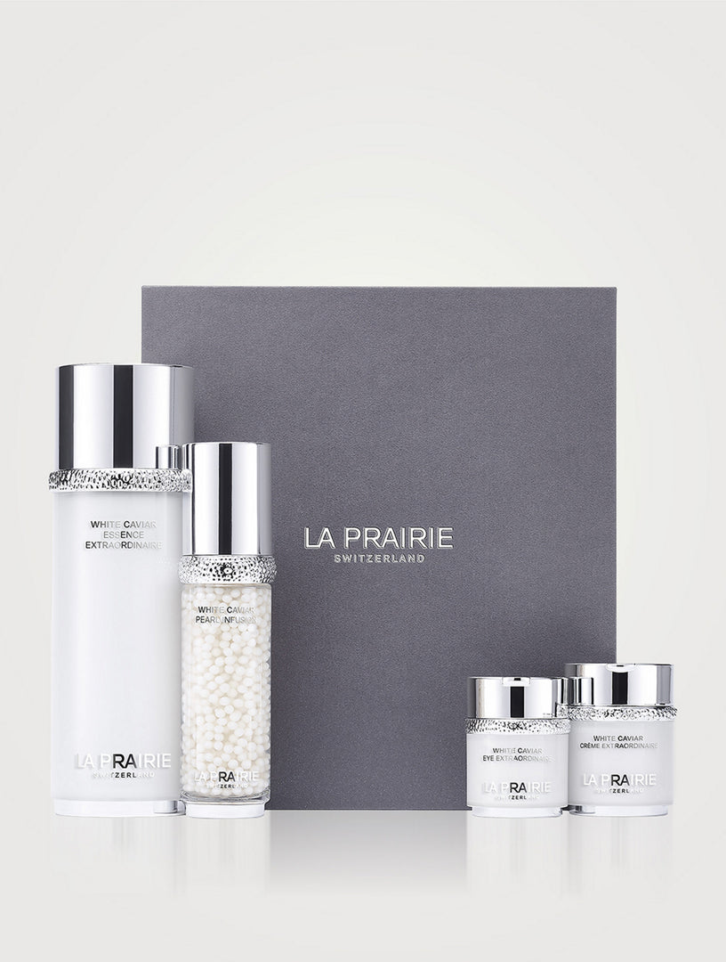 La Prairie White Caviar Brightening &amp; Firming Ritual — cofanetto trattamento viso illuminante e rassodante