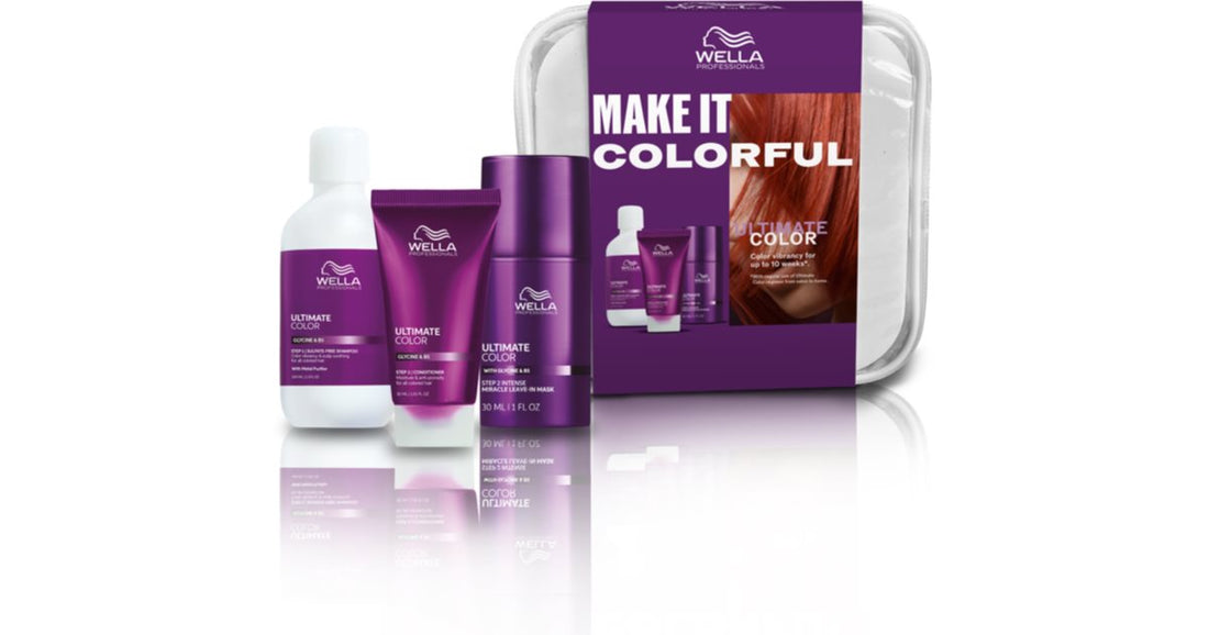 Wella Professionals Ultimate Color Set kit da viaggio per capelli tinti e con mèches 3 pz