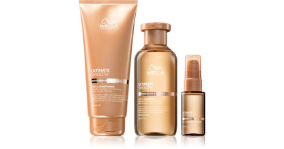 Wella Professionals Ultimate Smooth confezione conveniente per capelli brillanti e morbidi