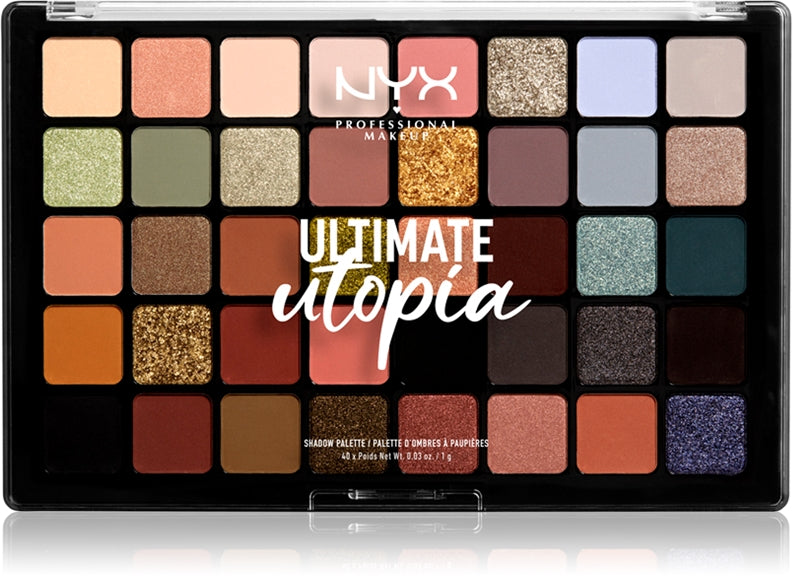 NYX Professional Makeup Ultimate Utopia palette di ombretti 40× 1 g