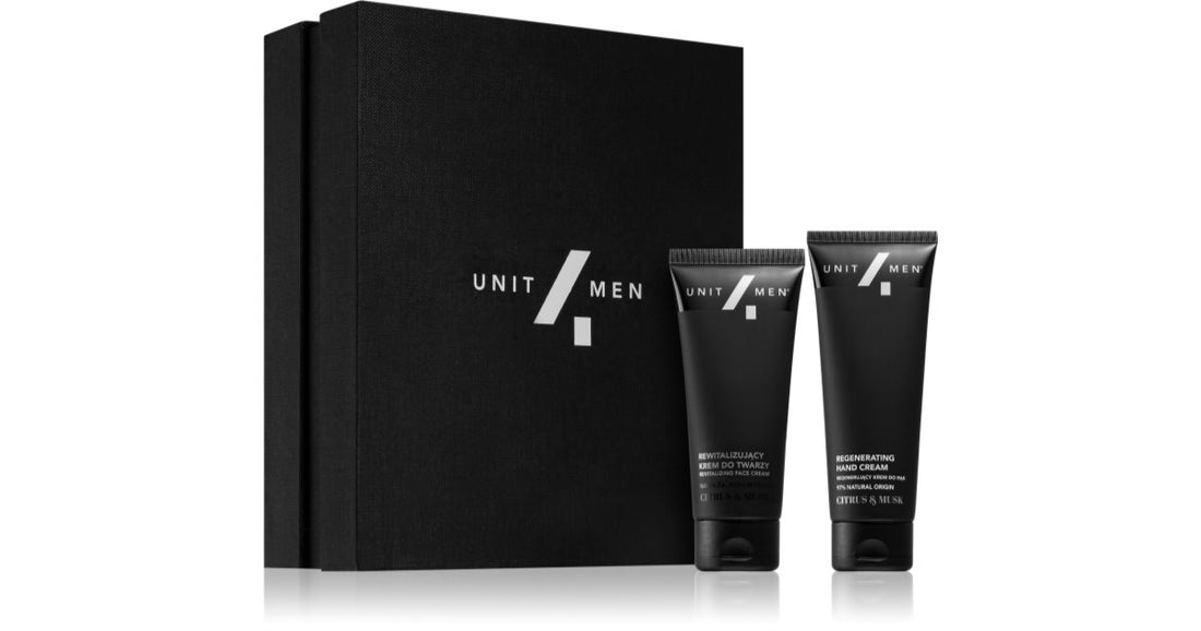 Ensemble de soins Unit4Men Cèdre et mousse