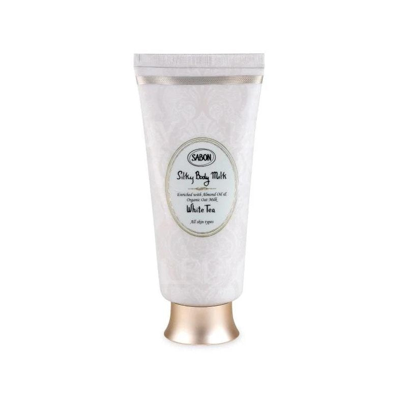 Latte setoso per il corpo Sabon White Tea Silky Body Milk 200 ml