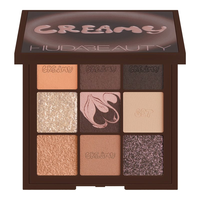 Huda Beauty Creamy Obsessions — palette ombretti Brown