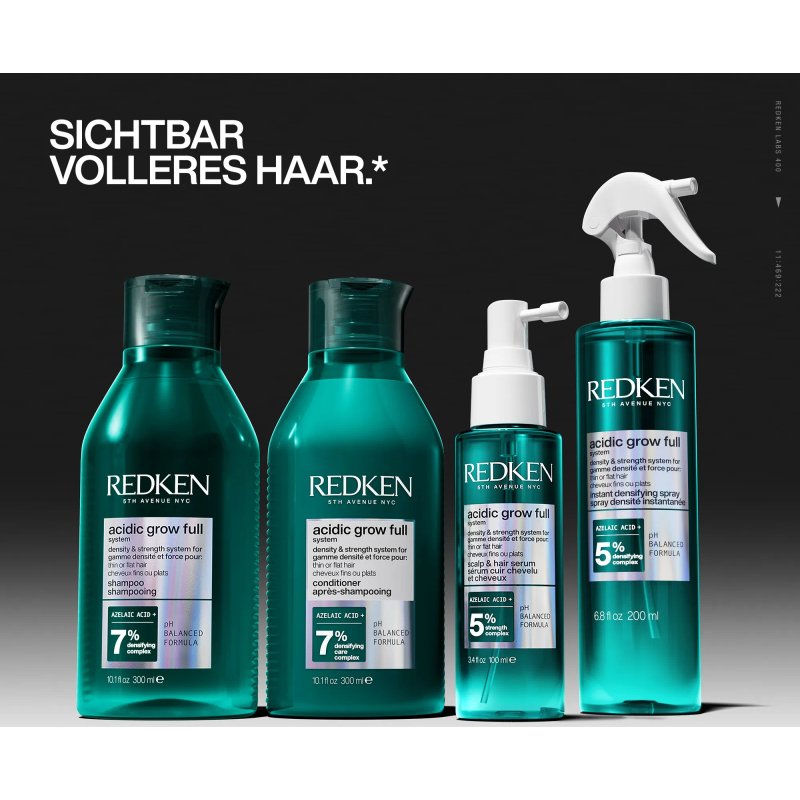 Redken Acidic Grow Full System Conditioner — balsamo rinforzante per capelli fragili 300ml