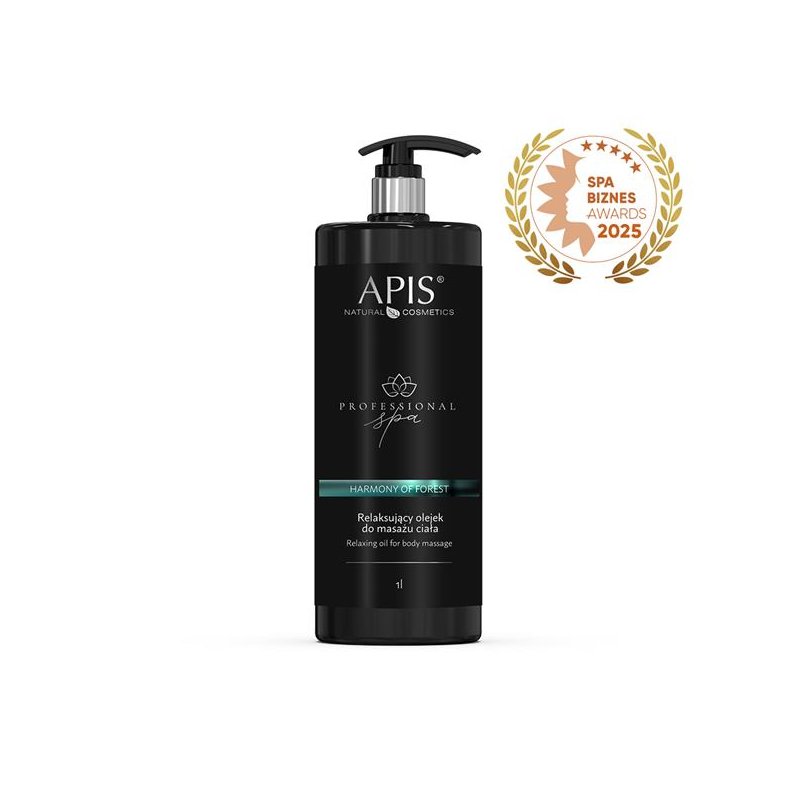 Apis Professional SPA Harmony of Forest — olio rilassante per massaggio corpo 1000 ml