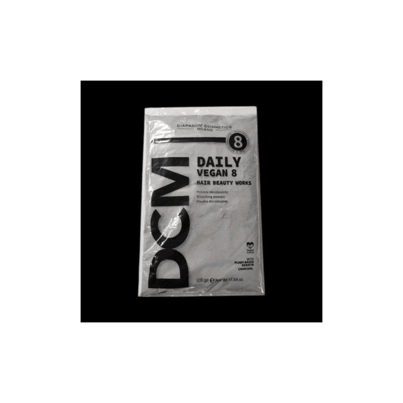 Polvere decolorante per capelli, fino a 8 toni DCM Diapason Daily Vegan 8 Hair Beauty Works 500 g