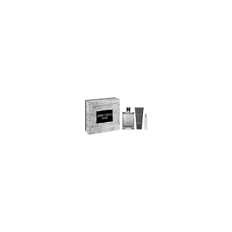 Jimmy Choo Man Intense Set regalo EDT 100 ml, miniatura EDT 7,5 ml a gel doccia 100 ml 100ml