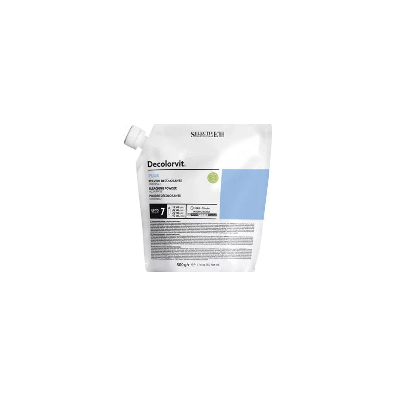 Polvere decolorante per capelli Selective Professional Decolorvità Plus Universal Bleaching Powder 500 g