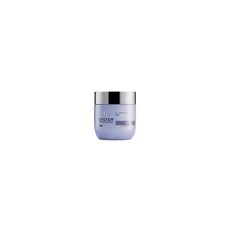 Maschera per capelli biondi Wella System Professionals LuxeBlond Mask 200 ml