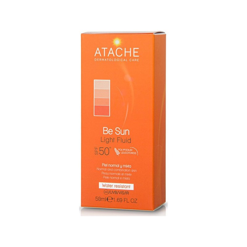 Fluido solare antietà Atache Be Sun Light Fluid SPF50+ 50 ml