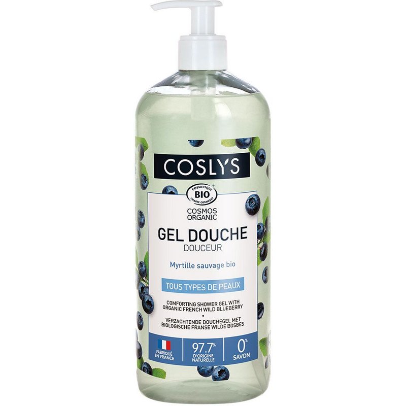 Gel doccia ai mirtilli di bosco Coslys 1000 ml
