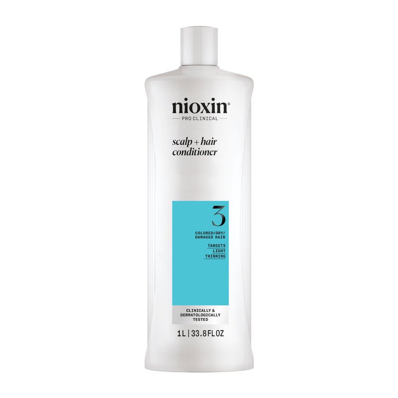 Nioxin Sistema 3 - Acondicionador - Cabello Teñido y Dañado Con Debilitamiento Leve 1000ml