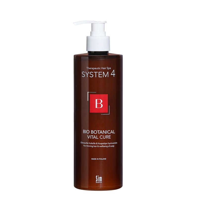 Balsamo per il cuoio capelluto contro la caduta dei capelli Sim Sensitive System 4 BB Vital Cure 500 ml