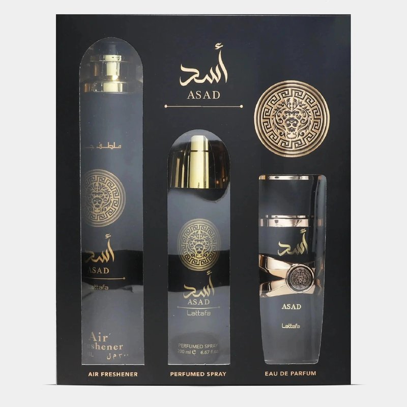 Lattafa Asad 100ml Desodorante 200ml Af 300 Spray