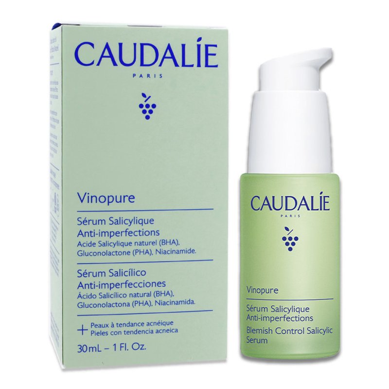 Siero anti-pori dilatati Caudalie Vinopure Blemish Control Infusion Serum 30 ml