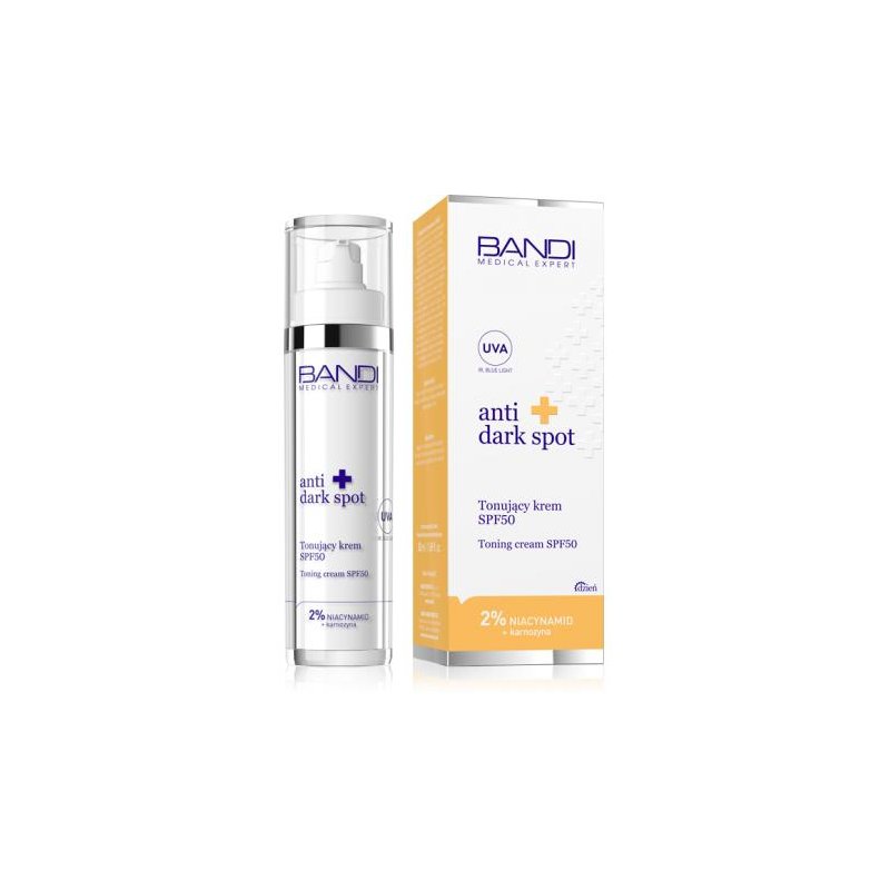 Crema viso tonificante Bandi Medical Expert Anti Dark Spot Toning Cream SPF50 50 ml