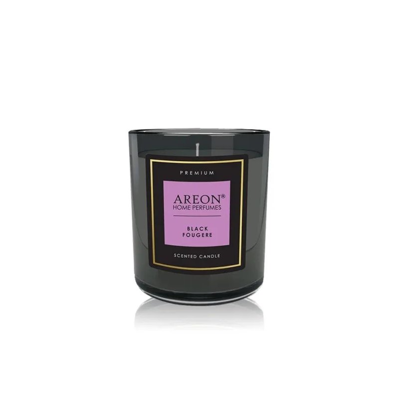 Candela profumata Areon Home Perfumes Premium Black Fougere Scented Candle