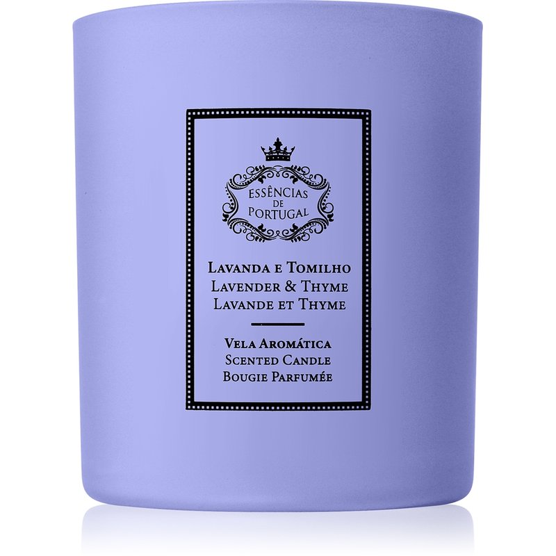 Candela profumata "Lavanda e timo" Essencias De Portugal Lavender & Thyme Scented Candle 180 g