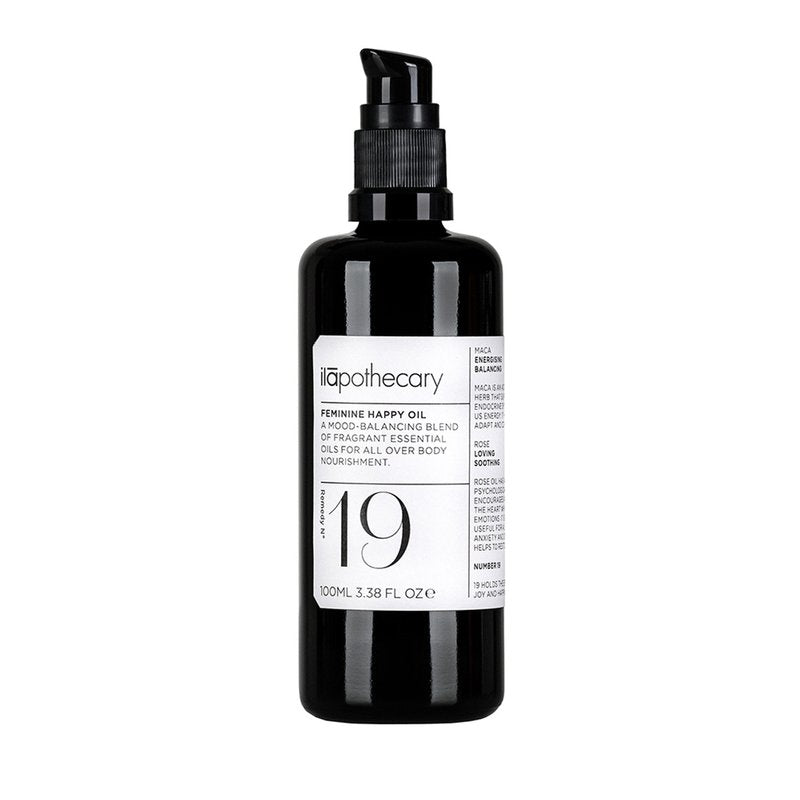 Olio per un corpo felice, 19 Ilapothecary Feminine Happy Body Oil 100 ml