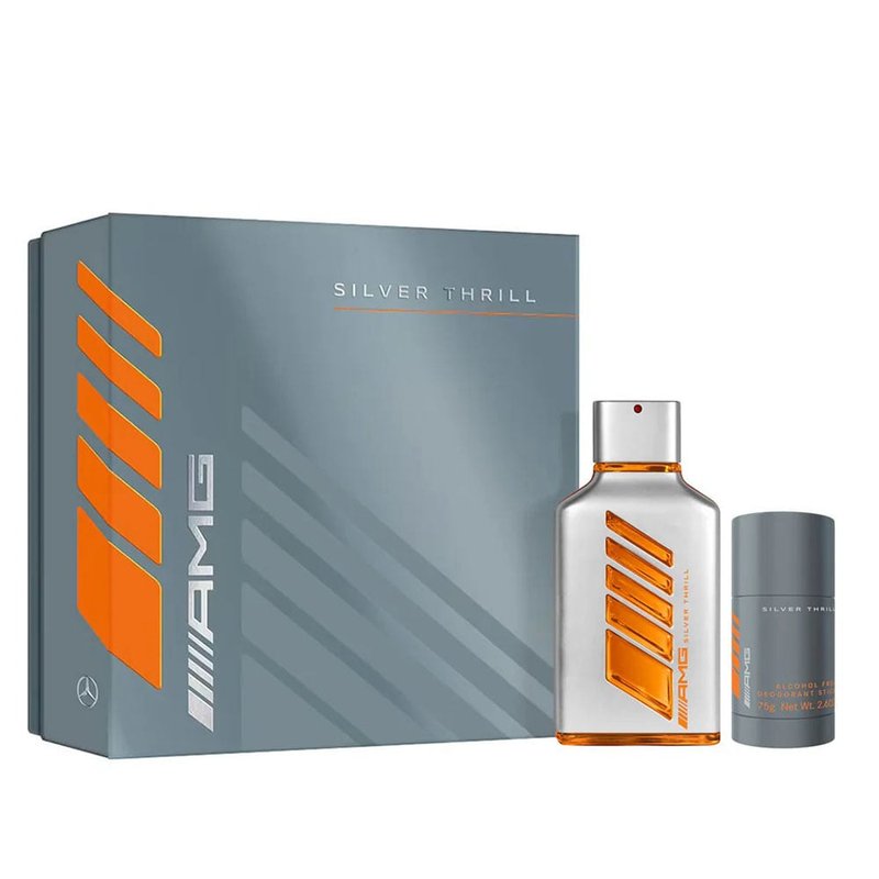 Mercedes-Benz AMG Silver Set (edp/100ml + deo/75g) 