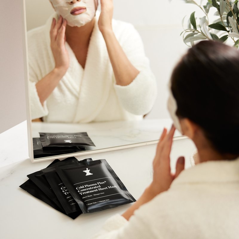 Perricone MD Cold Plasma Plus+ Concentrated Treatment Sheet Mask — maschera מסכת פנים 2in1 24 ml 