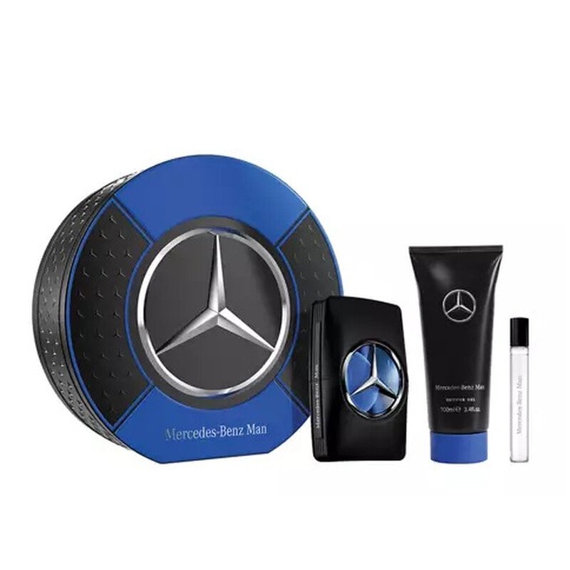 Set (edt/100ml + gel/doccia/100ml + edt/10ml) Mercedes-Benz Man